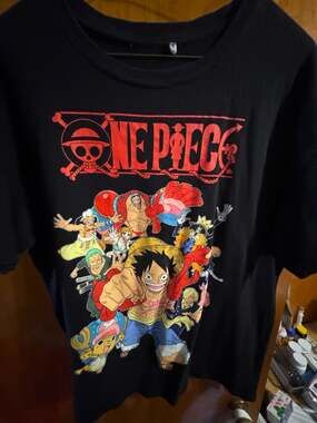 One Piece BOYS Straw Hat Crew Character Graphic T-Shirt